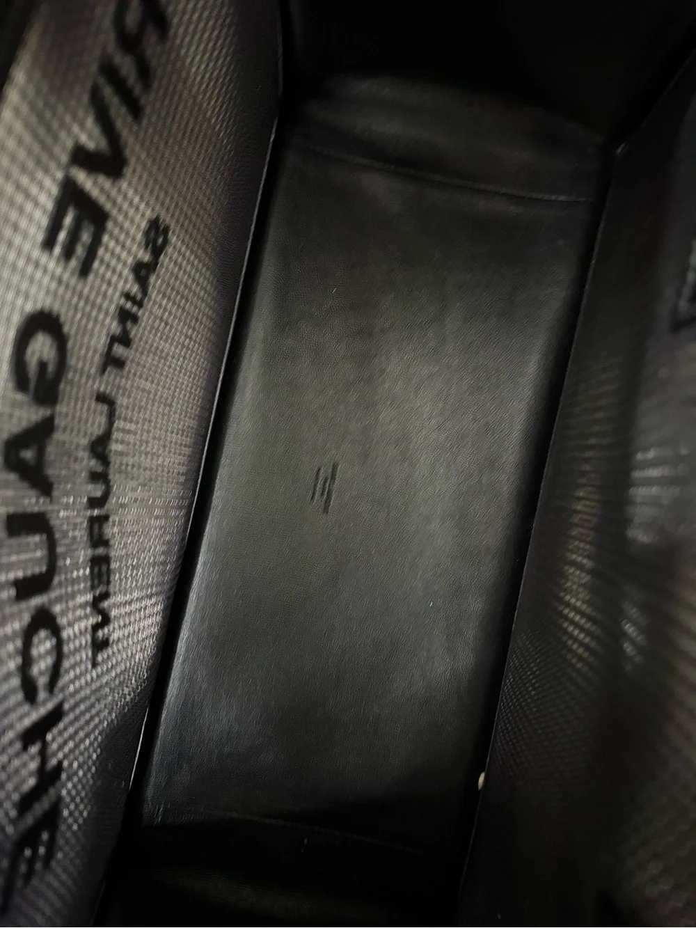 Saint Laurent Black Rive Gauche Tote